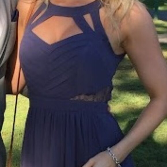 BCBG chiffon maxi dress - Picture 3 of 8